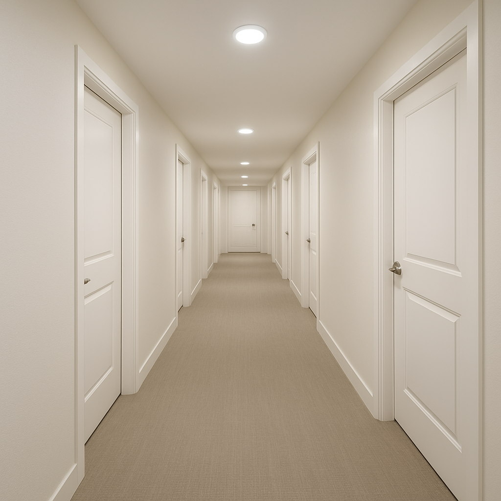 Placeholder: Hallway cleaning